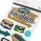12 Pack: Family Vacation Dimensional Stickers by Recollections™